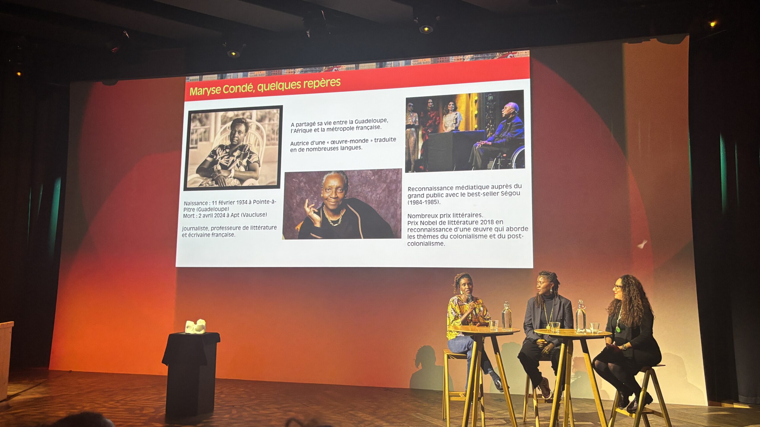 Maryse Condé, entre héritage militant et geste créatif